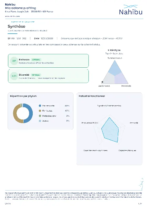 Exemple de rapport d’analyse Nahibu